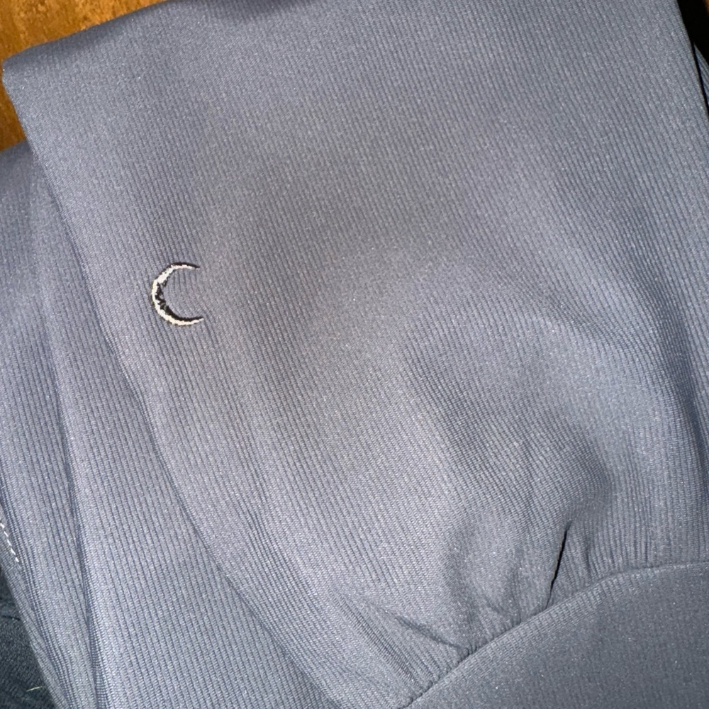 Gray Ribber Zyia Joggers